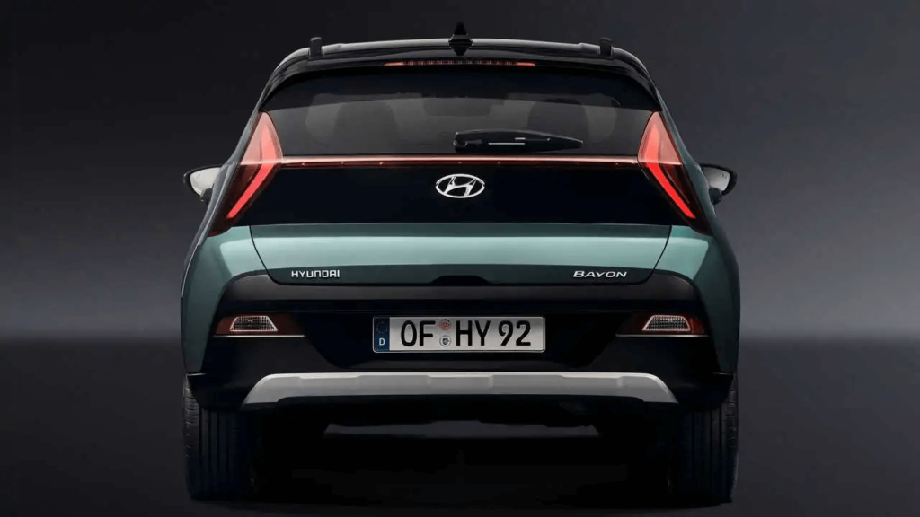2021 Hyundai Bayon Arka Görünüm