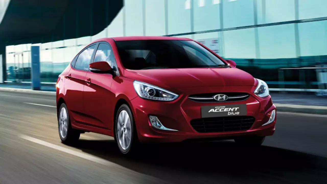 2018 Hyundai Accent Blue 1.6 CRDi DCT