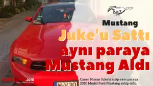 Nissan Juke Parasına Mustang